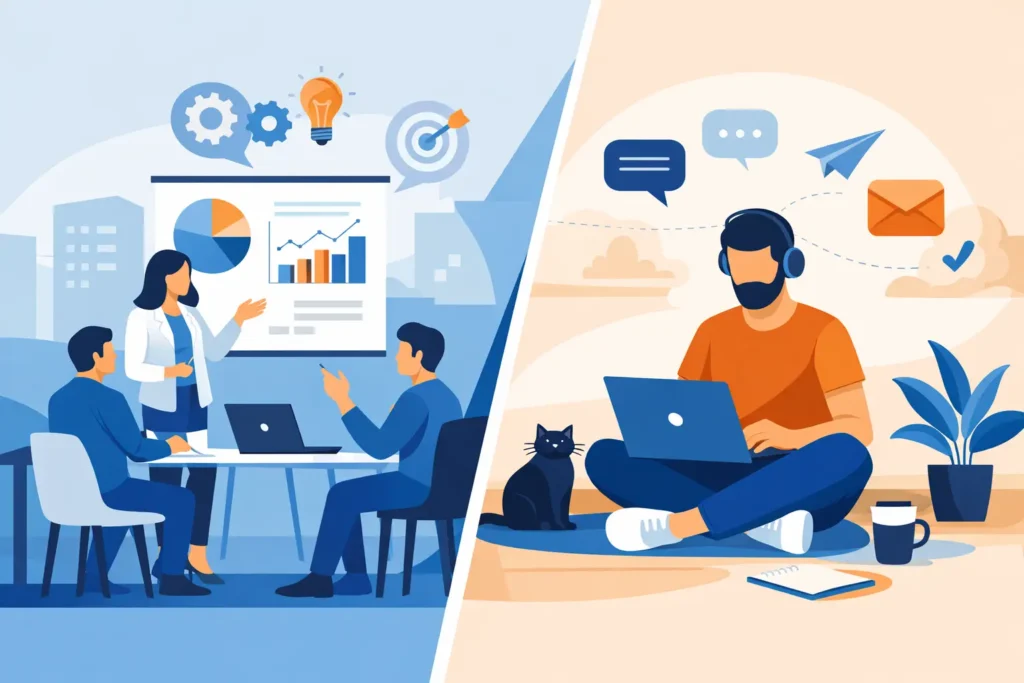 Agencia o freelancer marketing: qué elegir