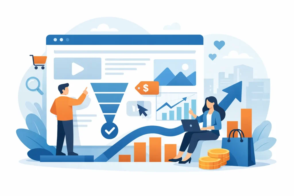 Arquitectura web para conversiones que vende