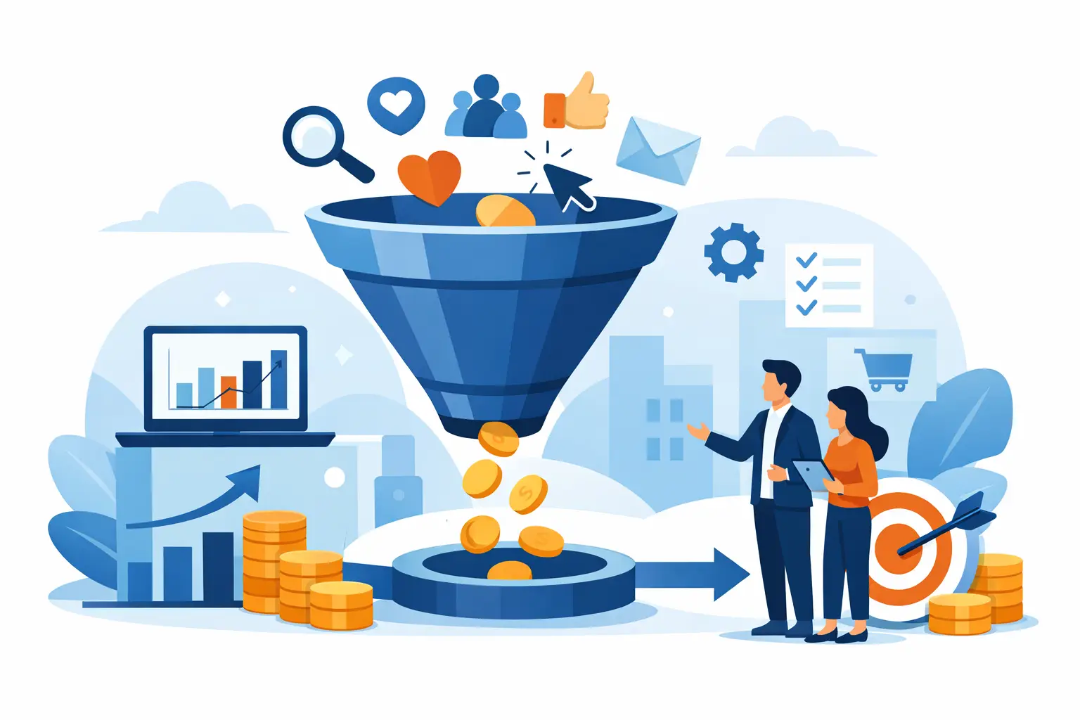 Embudo de ventas digital que sí convierte