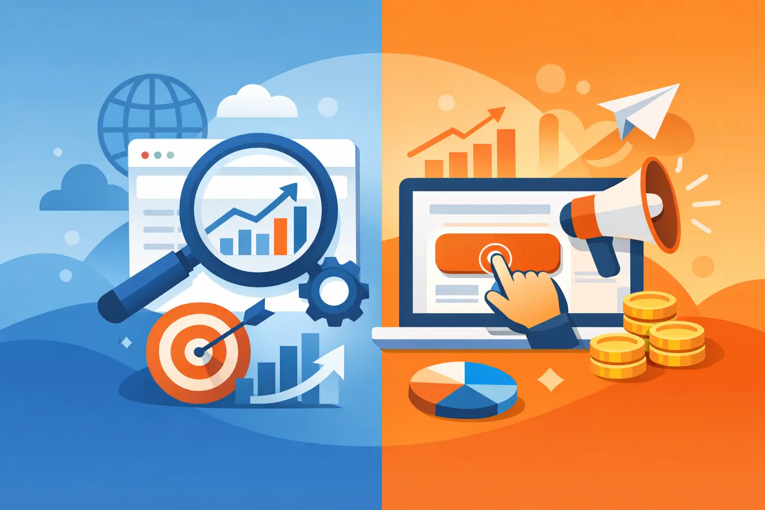 Cuándo una empresa necesita SEO o Google Ads
