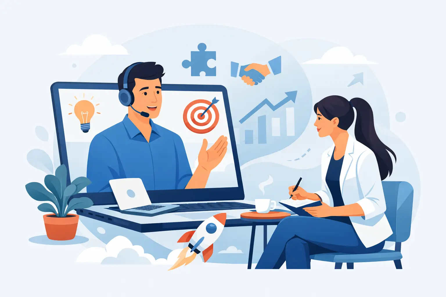 Mentoría digital para emprendedores: cuándo sí