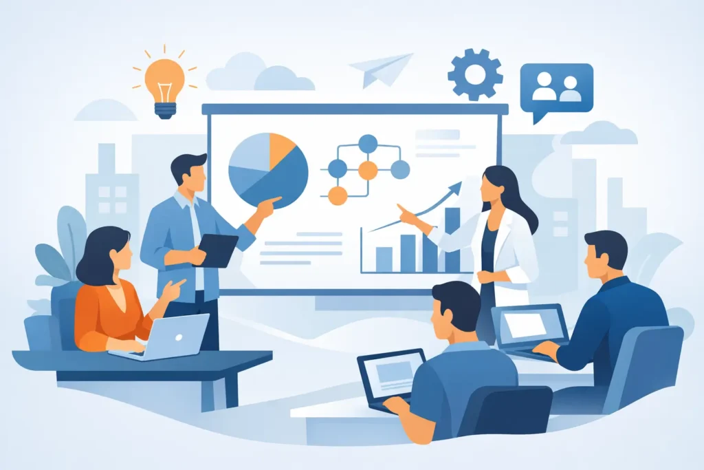 Qué puede hacer una agencia con equipo interno