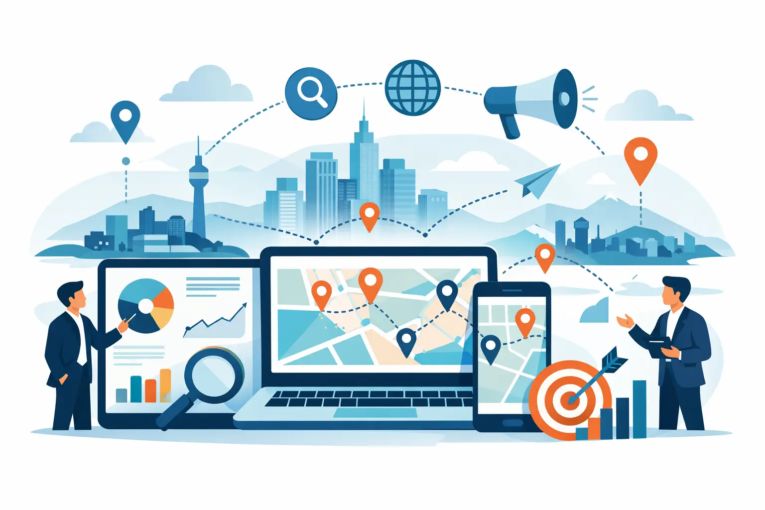 Cómo plantear una estrategia digital multiciudad