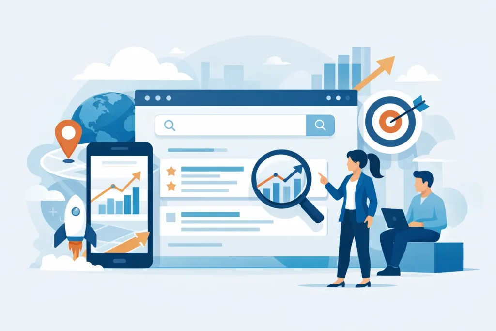 Qué diferencia a una empresa visible en Google