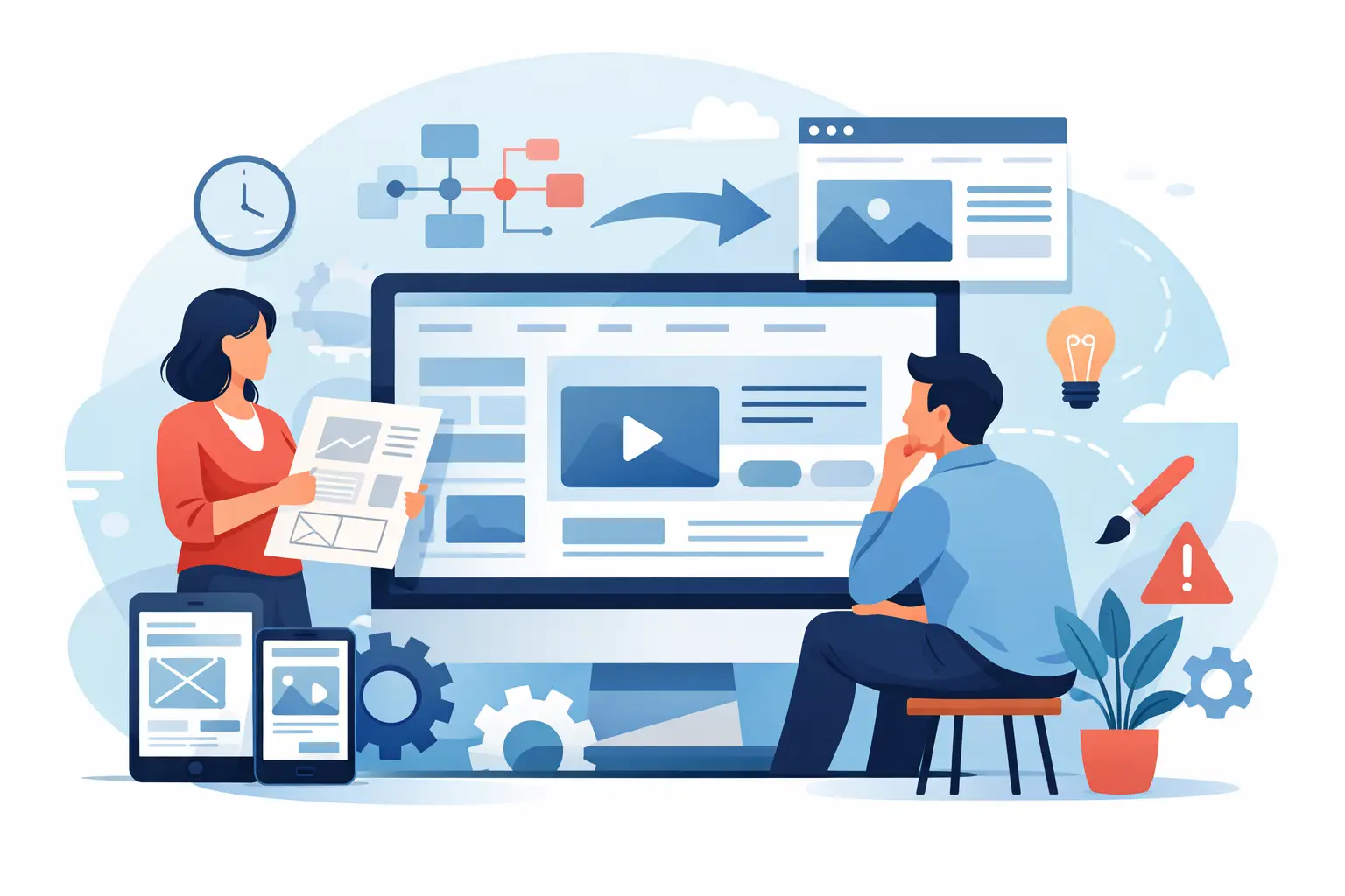 Cuándo rediseñar un sitio web sin improvisar