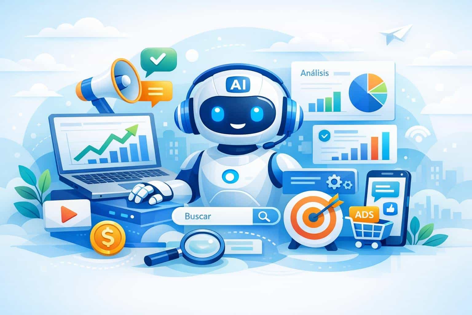 agentes ia marketing
