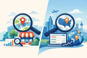 SEO local o SEO nacional: cuál te conviene