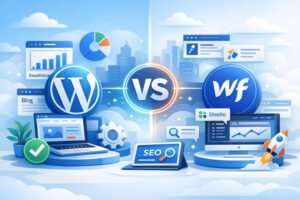 wordpress vs webflow