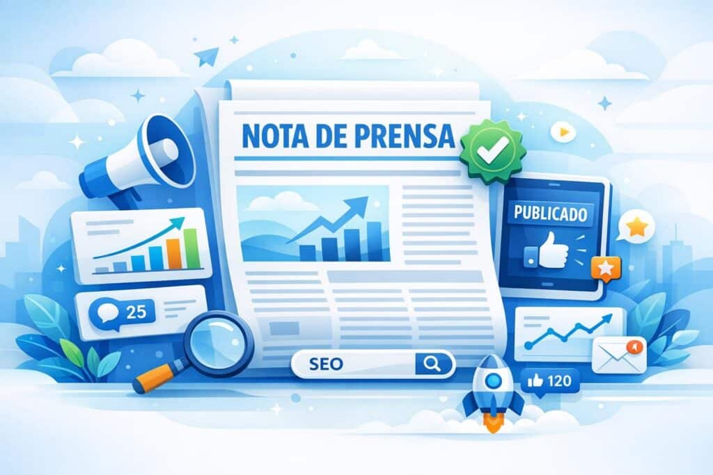 cómo enviar notas de prensa