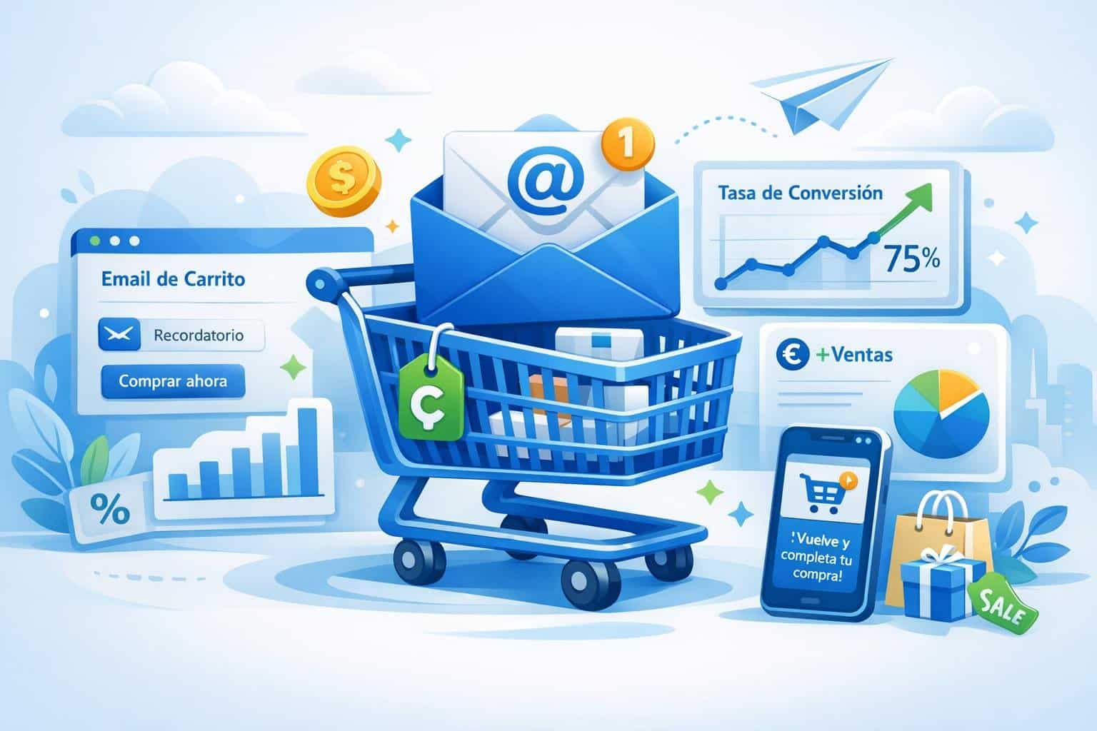 email carrito abandonado