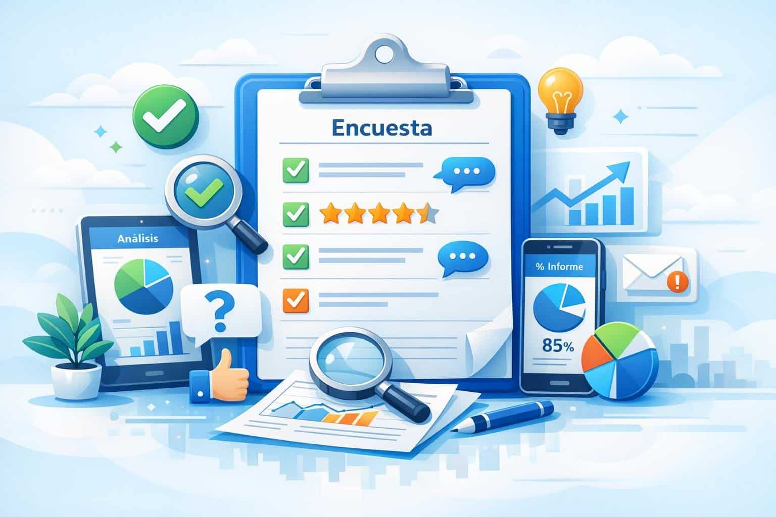 encuestas a clientes