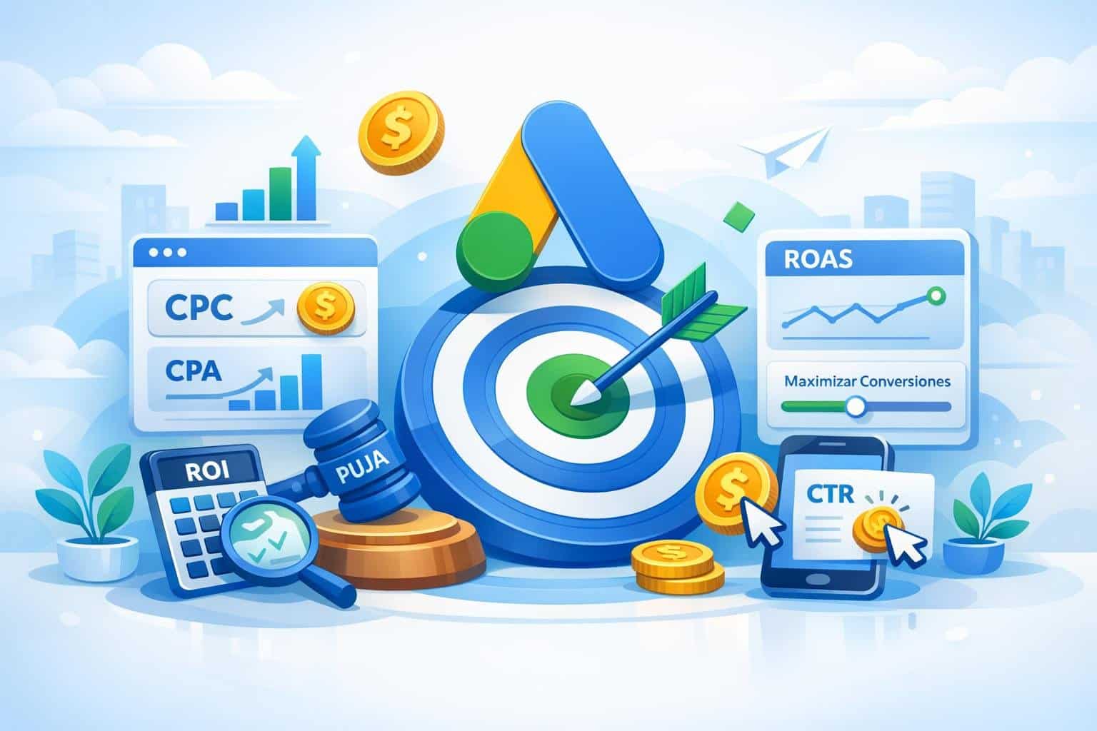 estrategias de puja google ads