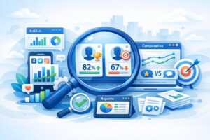 comparar competidores redes sociales