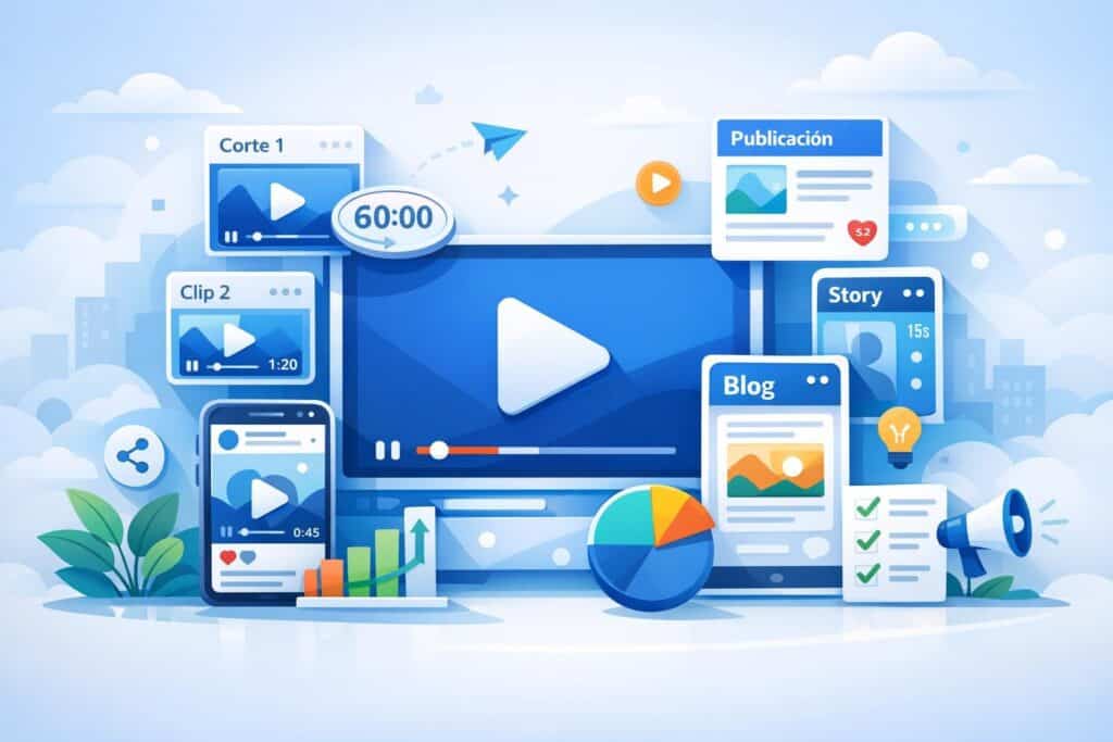 reutilizar contenido de vídeo