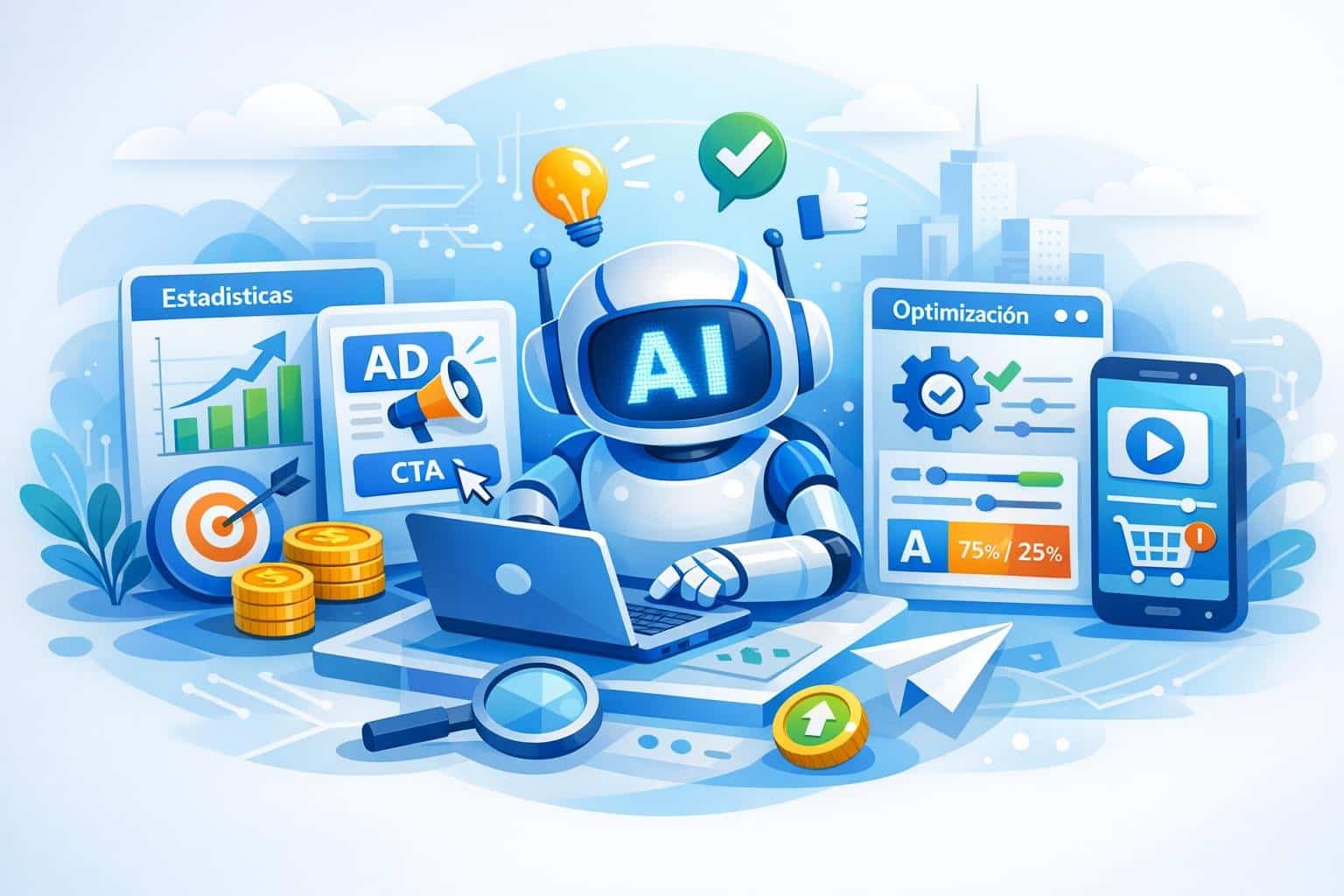 ia optimización de anuncios