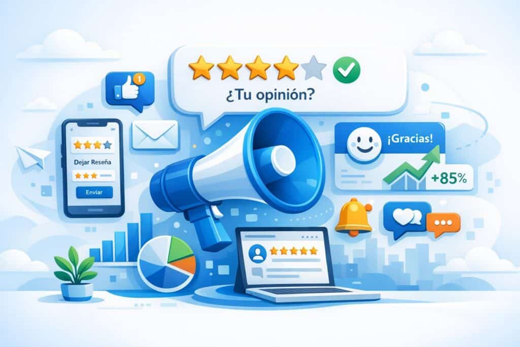 conseguir reseñas de clientes