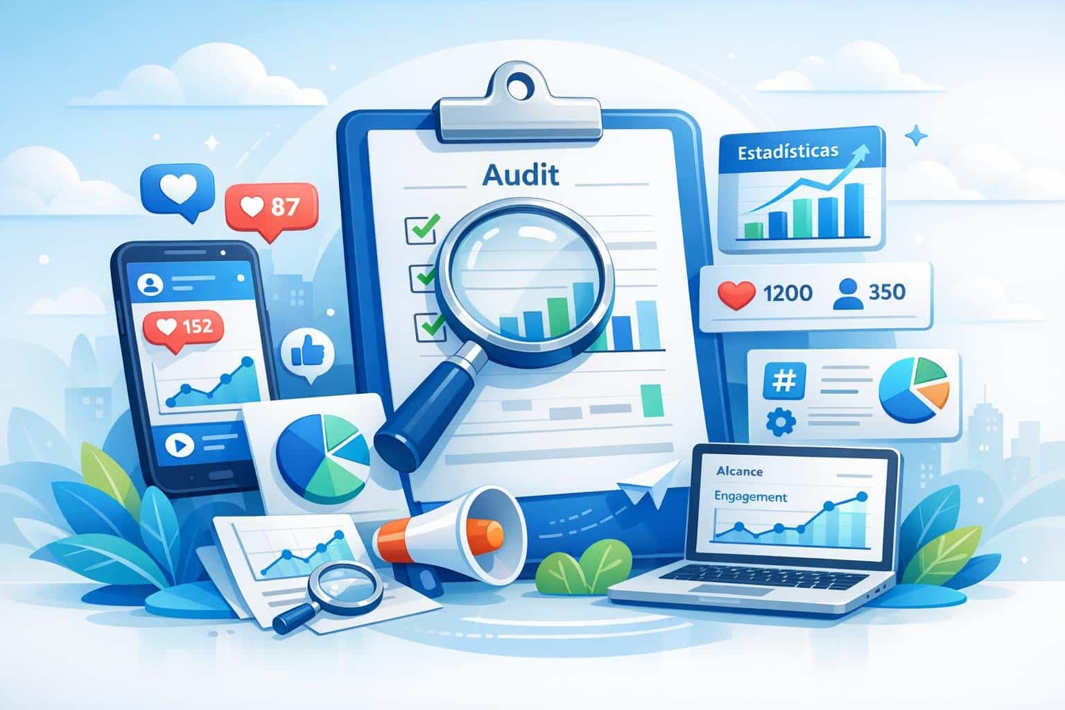 auditoría de redes sociales