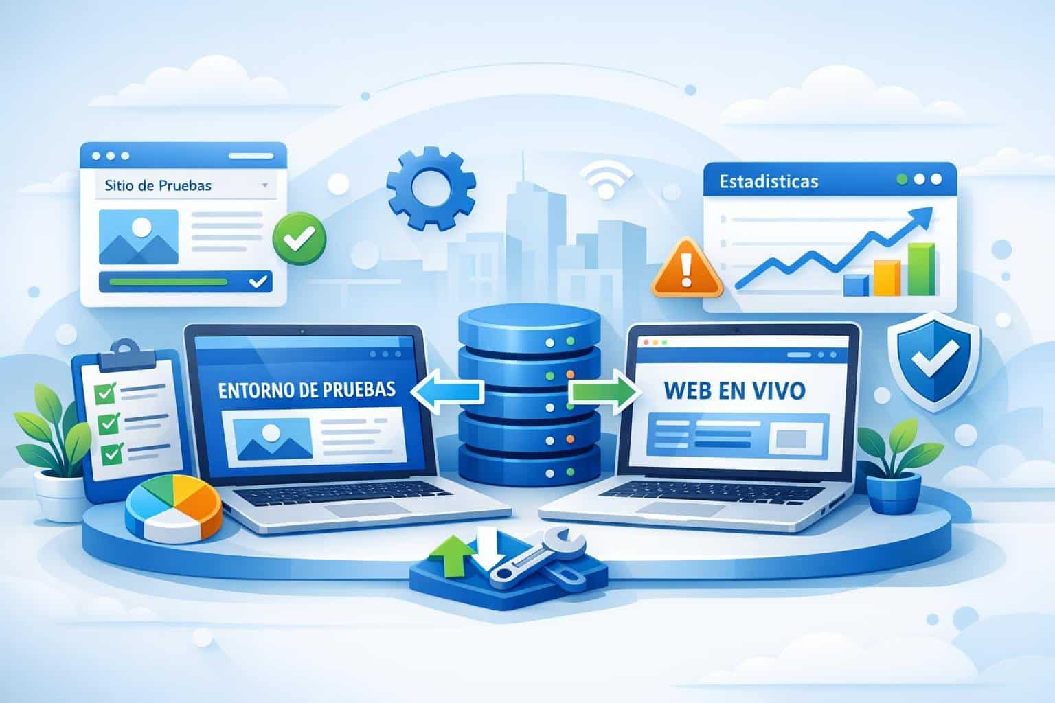 staging wordpress