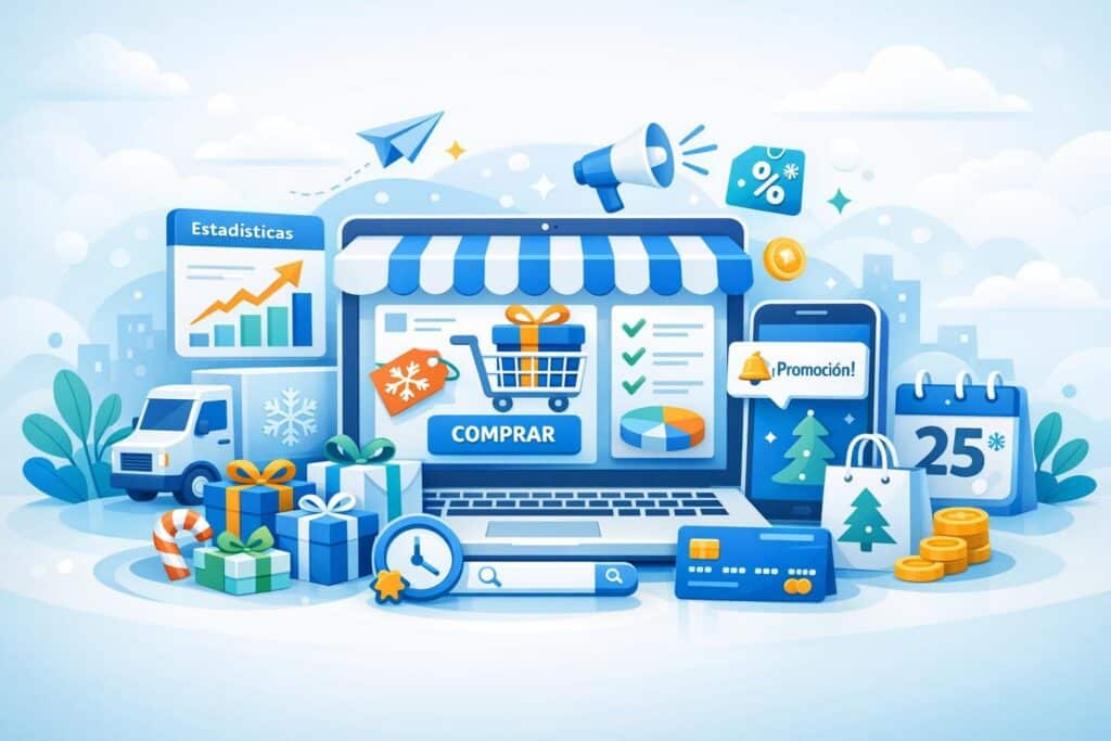 campaña de navidad ecommerce