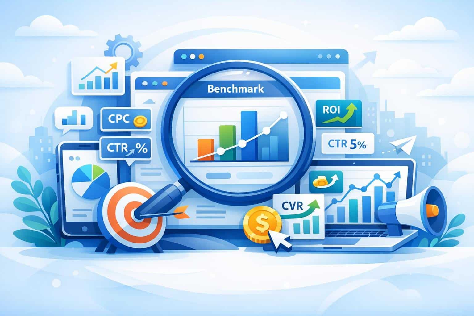 benchmarks publicidad por sector