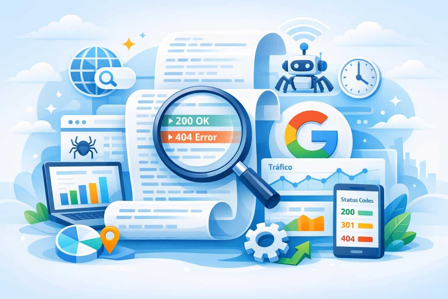 análisis de logs seo